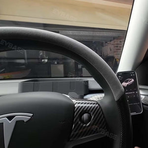 Tesla Model 3 Y Organizer Behind Screen Storage Box Dashboard Hidden Tray Non-Slip Sunglasses Holder