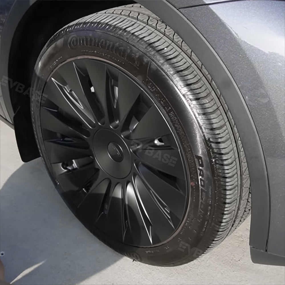 Wheel Covers Model Y Induction Wheel Caps for 19 inch Gemini Wheels 4PCS Matte Tesla Model Y Accessories