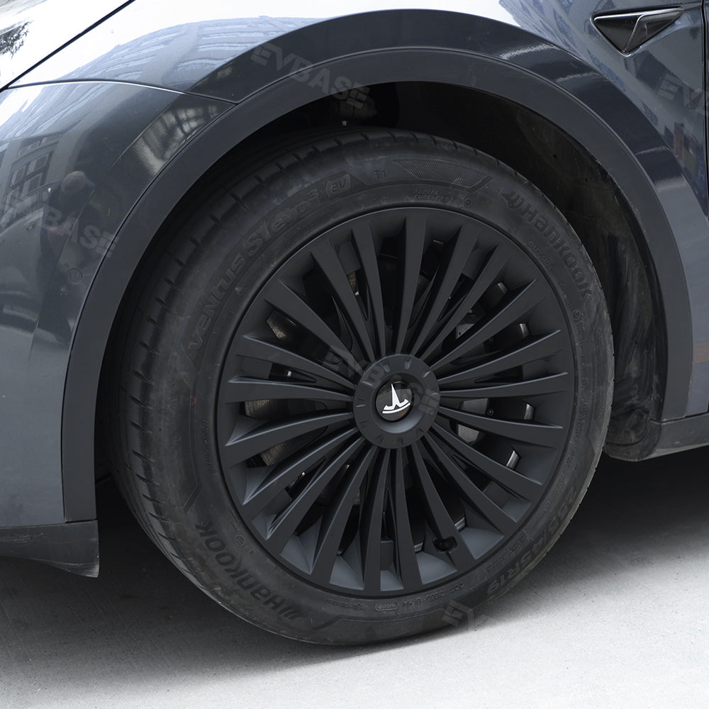 Tesla Model Y Wheel Cover Hubcaps 19-Inch Hub Cap Replacement 4pcs For Tesla Accessories