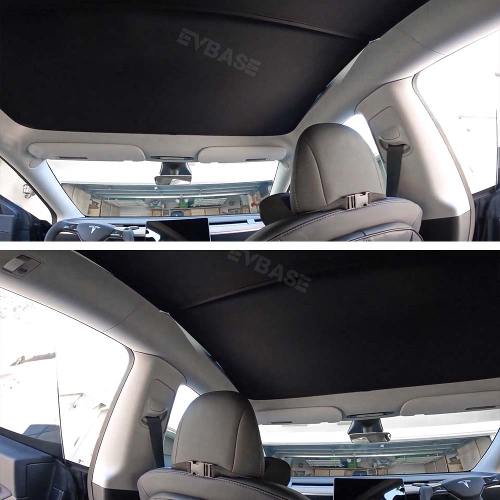 Tesla Model Y Sunshade Roof Sunshade Model Y Sun Shade Reduce Heat Inside