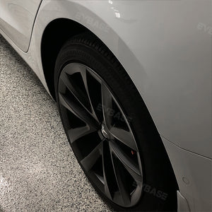 EVBASE Tesla Model 3 Wheel Cover 18 inch Sport Model S Plaid Version Arachnid Wheel Cap 4PCS Matte 2017-2023 Year