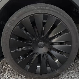 Tesla Model Y Gemini Wheels Caps 4PCS Sleek Matte 19-Inch Induction Wheel Covers 2020-2024 Year
