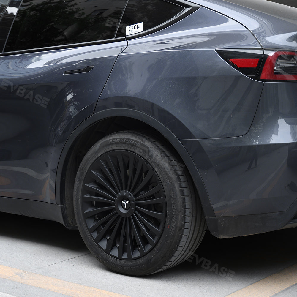 Tesla Model Y Wheel Cover Hubcaps 19-Inch Hub Cap Replacement 4pcs For Tesla Accessories