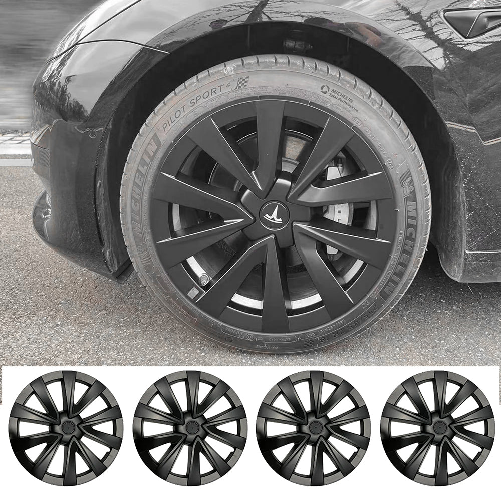 Tesla Model 3 18inch Wheel Covers Model 3 2017-2023 Wheel Caps Inspired by Model 3 Sport Wheels
