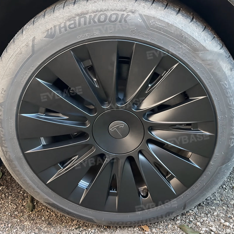 Model Y Gemini Wheels Caps 4PCS Sleek Matte 19-Inch Induction Wheel Covers for Tesla