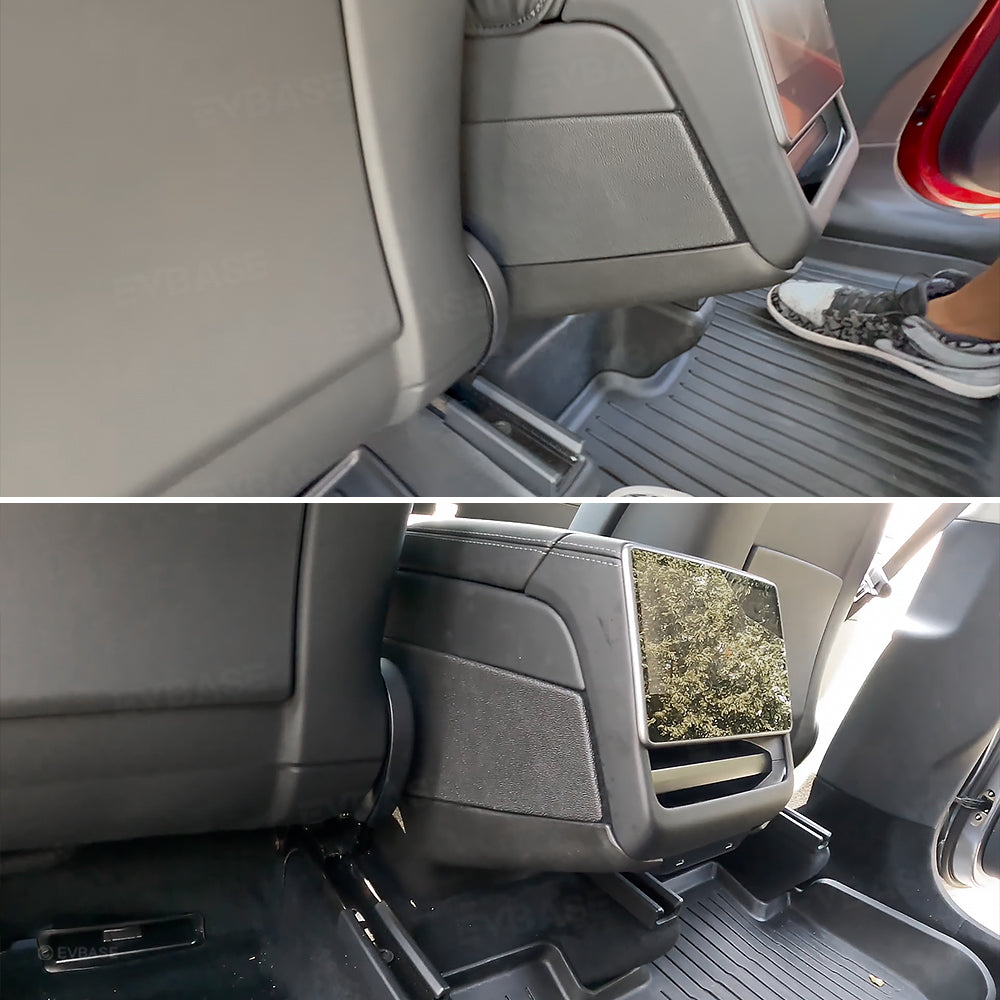 Model Y Juniper Anti-kick Pads Center Console Side & Rear Center Console Lower Protection Mats 5pcs Set