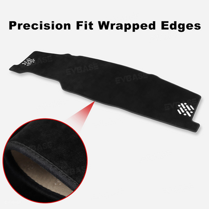 Suede Dash Cover for Rivian R1S/R1T Anti-Glare Dashboard Mat Non-Slip UV Protection