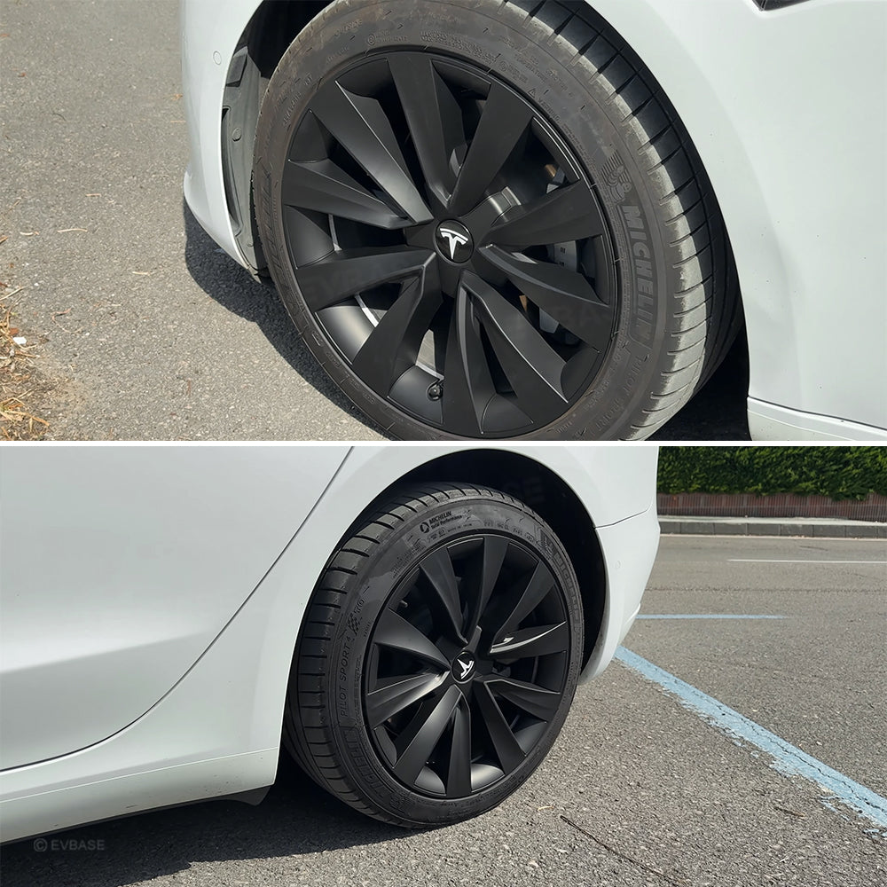 Model 3 Wheel Covers 18inch Wheel Caps Inspired by Model Y Juniper Helix Wheels for Tesla