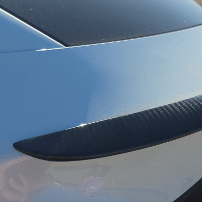 Tesla Model Y Juniper Real Carbon Fiber Spoiler Wing OEM Style Rear Trunk Splitter