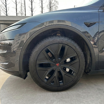 Model Y L Wheel Covers 19" Mecha Wheels Hubcaps Inspired By Model Y Performance
