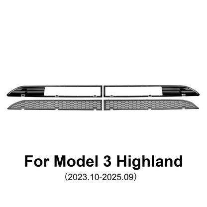 Model 3 Highland/ Y Juniper Grille Mesh Insert for Tesla Radiator Protective Mesh Grille Panel