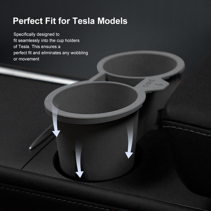 Customized Logo Upgrade Slip-Proof Plastic Coffee Car Cup Holder Expanded  Adapter Tray for Car - China Car Cup Holder, Coffee Cup Holder
