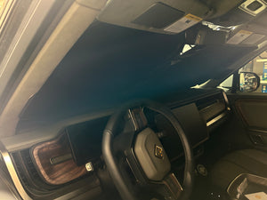 Rivian R1T R1S Front Windshield Sunshade 5-Layer Foldable Windshield Sun Shade Rivian R1T R1S Accessories