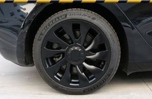Model 3 18inch Überturbine Wheel Cover Tesla 18inch Turbine Wheel Cap Kit 4PCS Matte Black