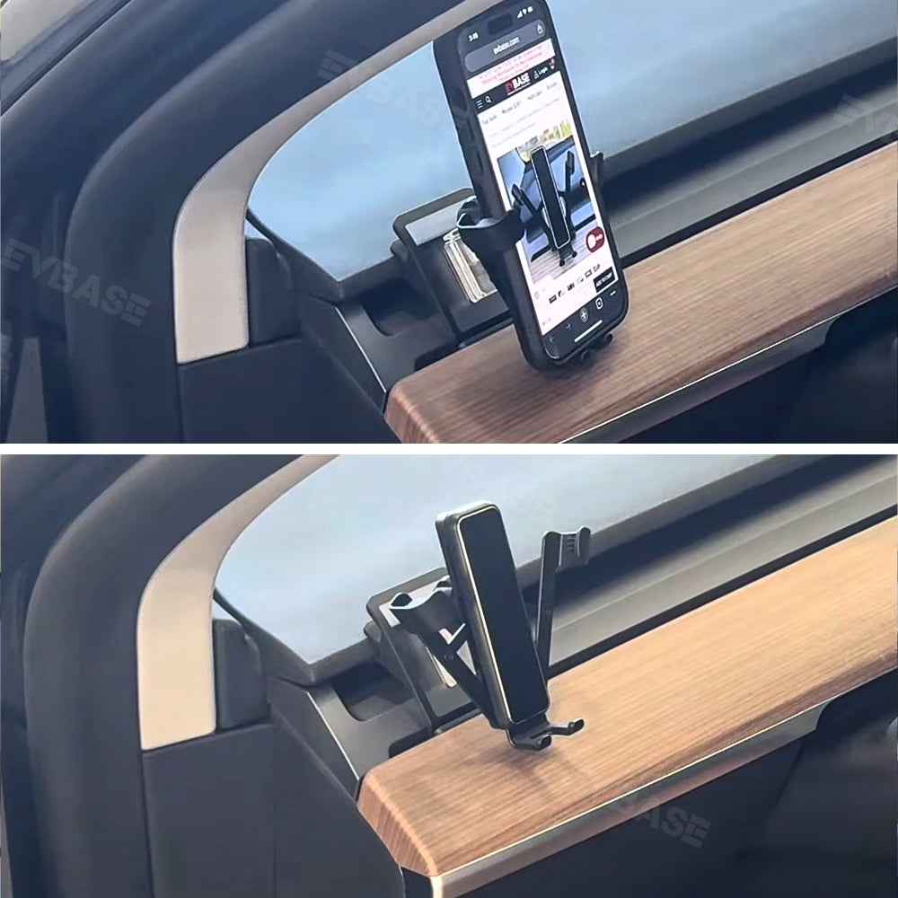 EVBASE Tesla Model 3 Y Phone Holder Navigation Anti-shake Phone