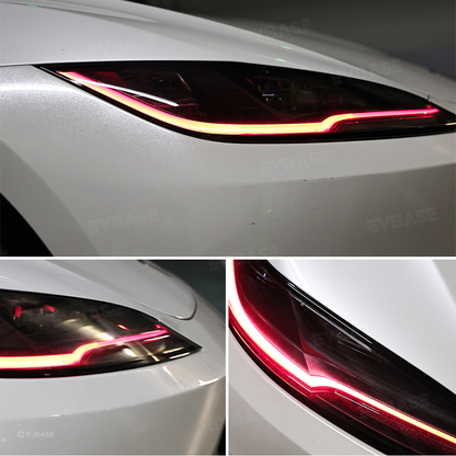 Model 3 Highland Daytime Running Lights Upgraded 2.0 RGB Headlights LED DRL Upgrade Kit with Factory Screen Control