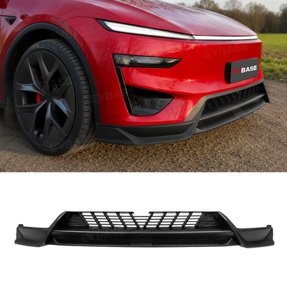 Model Y Juniper Front Bumper Lip Spoiler Fascia Splitter Sporty Style for Tesla Body Kit