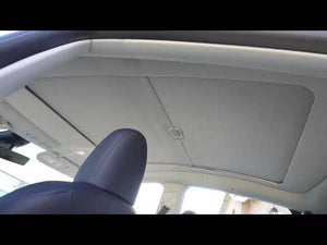 Tesla Model 3/Y Retractable Sunshade Glass Roof Sunshade with Roll Fabric Style|EVBASE