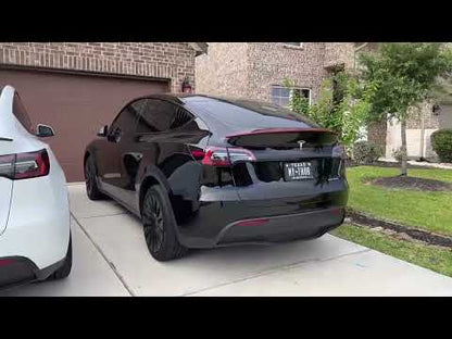New Red Spoiler Carbon Fiber Model Y/3 Real Carbon Fiber Spoiler for Tesla