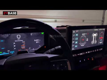 Hummer EV Dashboard Streamer Ambient Lighting RGB LED Light Strip