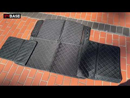 Model 3/Y/3 Highland Trunk Mat Rear Cargo Liner Oxford Cloth Waterproof Pet Mat Floor Protector for Tesla