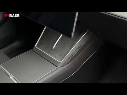 Model Y L Center Console Wireless Charging Pad Liner Silicone Charger Protector Anti-Slip Mat
