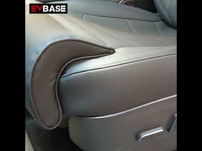 Model Y Juniper/ 3 Highland Front Seat Covers with Padded Leg Support 1PC