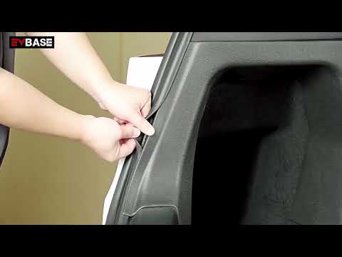 Model Y L Rear Trunk Side Panel Protectors TPE Interior Protection Covers