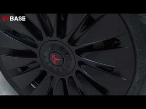 Tesla Model Y Wheel Cap 19 inch Induction Model Y Wheel Covers 4PCS EVBASE 2020-2024 Year
