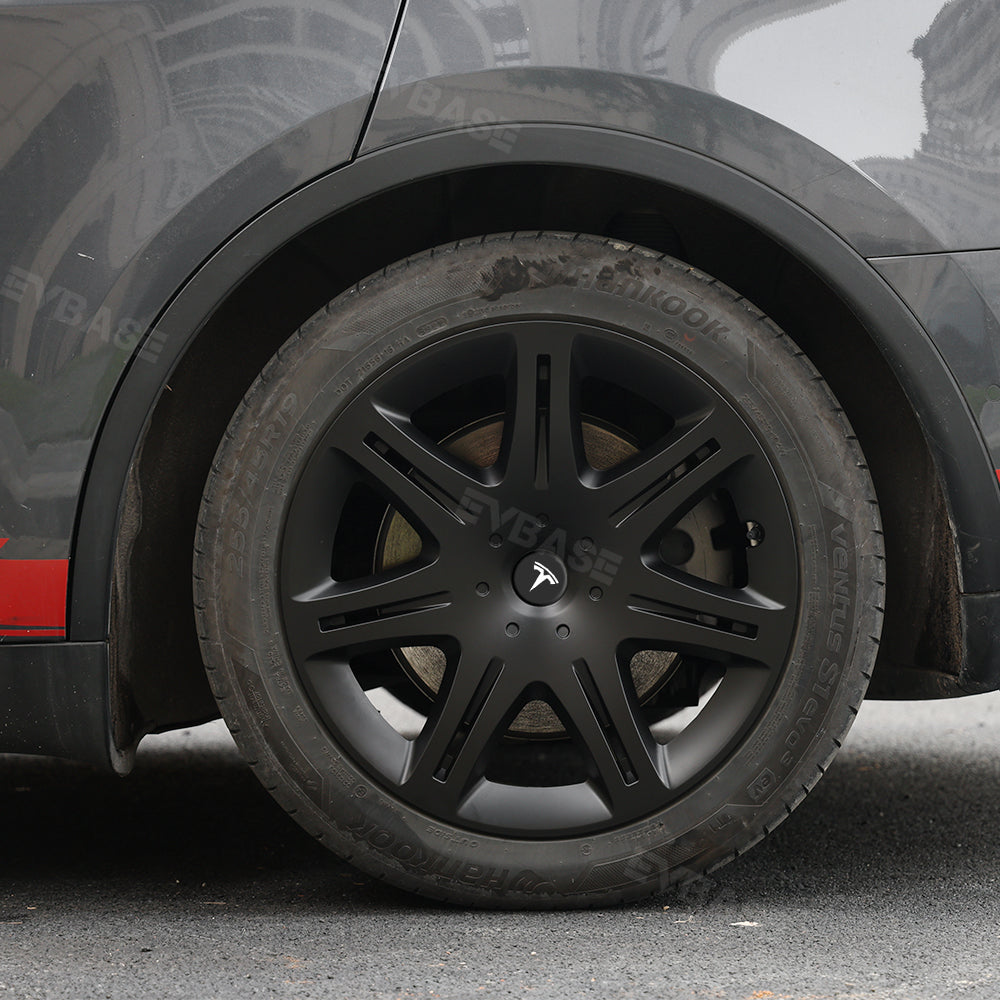 Model Y Wheel Covers 19 Inch Sport Hubcaps Rim Protector Gemini Wheel Caps Replacement for Tesla
