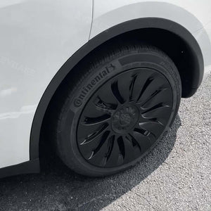 4PCS New Tesla Model Y Wheel  cap Überturbine Wheel Covers 19inch Model Y Gemini Wheel Cover Matte 2020-2024 Year