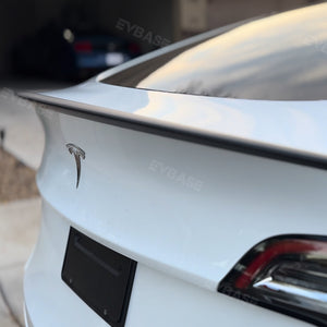 Carbon Fiber Tesla Spoiler Model Y/3 Real Carbon Fiber Spoiler Wing