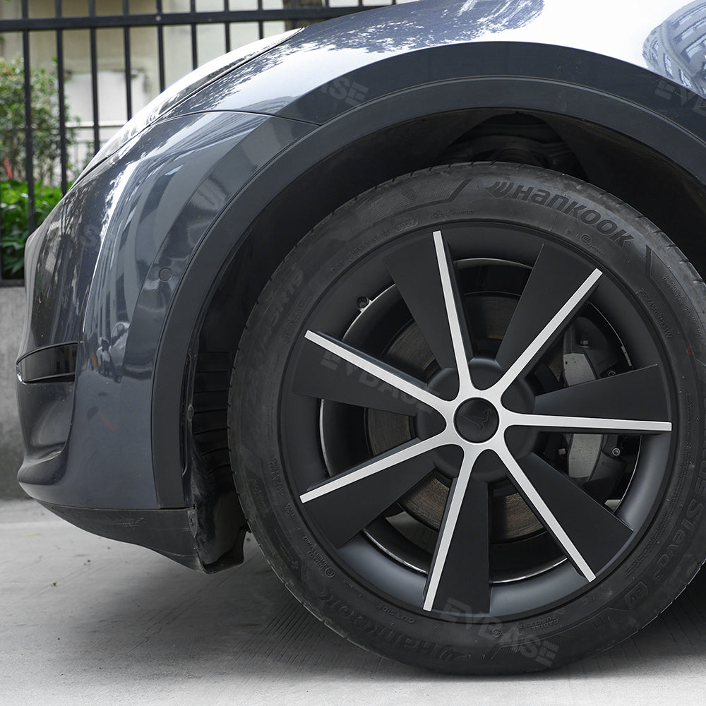 EVBASE Tesla Model Y Gemini Wheel Covers 19inch Aftermarket Wheel covers for Model Y