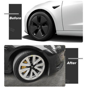 Tesla Model 3 Wheel Covers 18inch Model 3 Hub Caps Inspired by Model 3 Sport Wheels  2021-2023.10