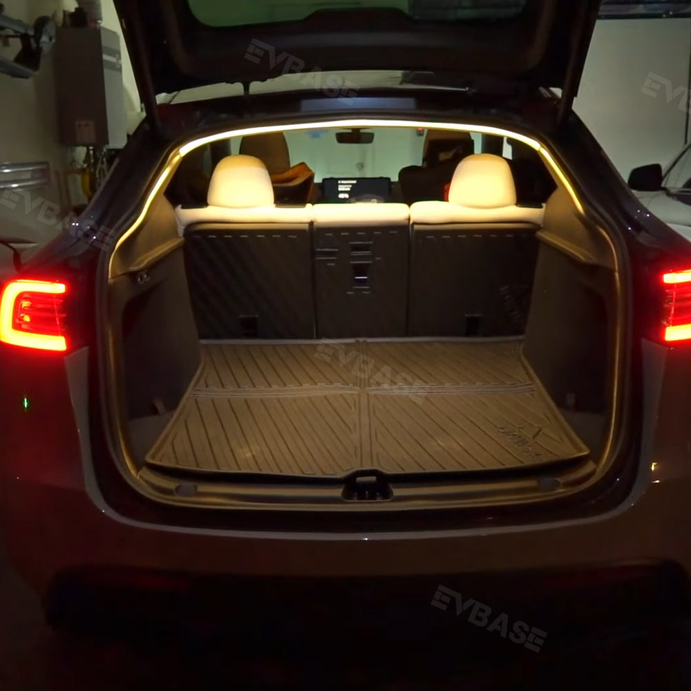 Model 3 Y Trunk Ambient Light LED Strip Light Kit Tesla Interior Accessories
