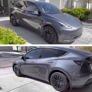 2023 Nuovi copriruota Tesla Modello Y Coperture ruote a induzione 19 pollici opaco 4PCS per ruote Gemini