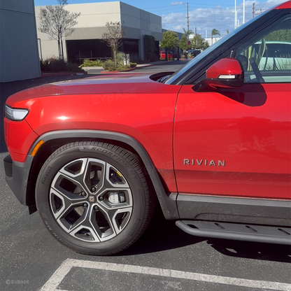 Rock Sliders Nerf Bars for Rivian R1S R1T Side Step Underbody Protection Running Boards