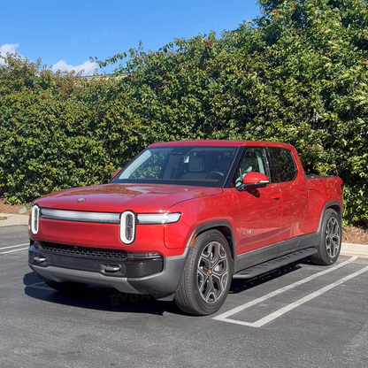 Rock Sliders Nerf Bars for Rivian R1S R1T Side Step Underbody Protection Running Boards