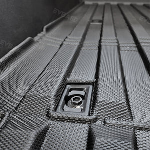 Tesla Cybertruck Truck Bed Liner Mat Foldable Pickup All Weather Rugged Bed Cover Cargo Floor Mat