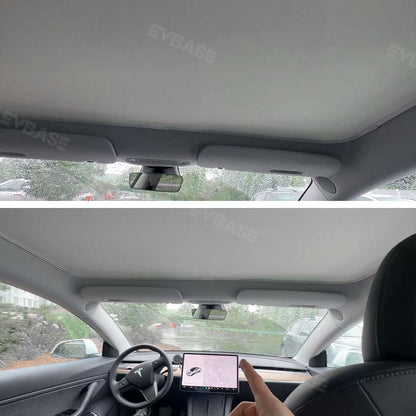 Tesla Model Y Sunshade Roof Sunshade Model Y Sun Shade Reduce Heat Inside