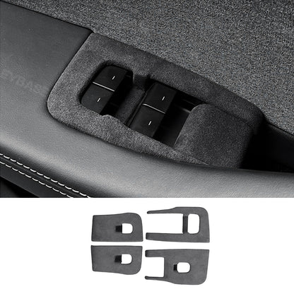 Model 3 Highland Alcantara Window Lift Switch Button Cover Left Hand Drive Panel Trim Sticker for Tesla