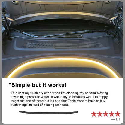 Model Y Juniper/ 3 Highland Front Trunk Weather Rubber Seal Front Hood Water Seal Strip