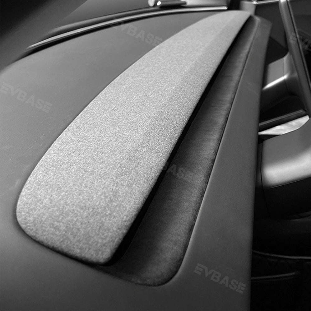 Model 3 Highland Alcantara Dashboard Air Outlet Cover Sticker Panel Trim Strip for Tesla