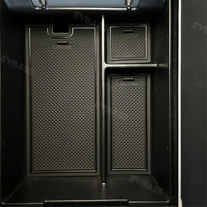 Rivian R1T R1S Center Console Organizer Tray Armrest Storage Box Rivian R1T R1S Accessories