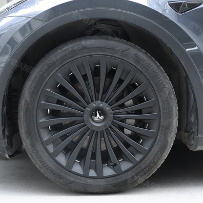 Tesla Model Y Wheel Cover Hubcaps 19-Inch Hub Cap Replacement 4pcs For Tesla Accessories