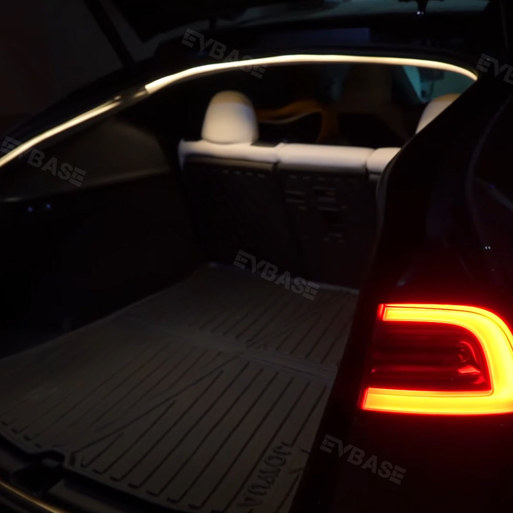 Model 3 Y Trunk Ambient Light LED Strip Light Kit Tesla Interior Accessories
