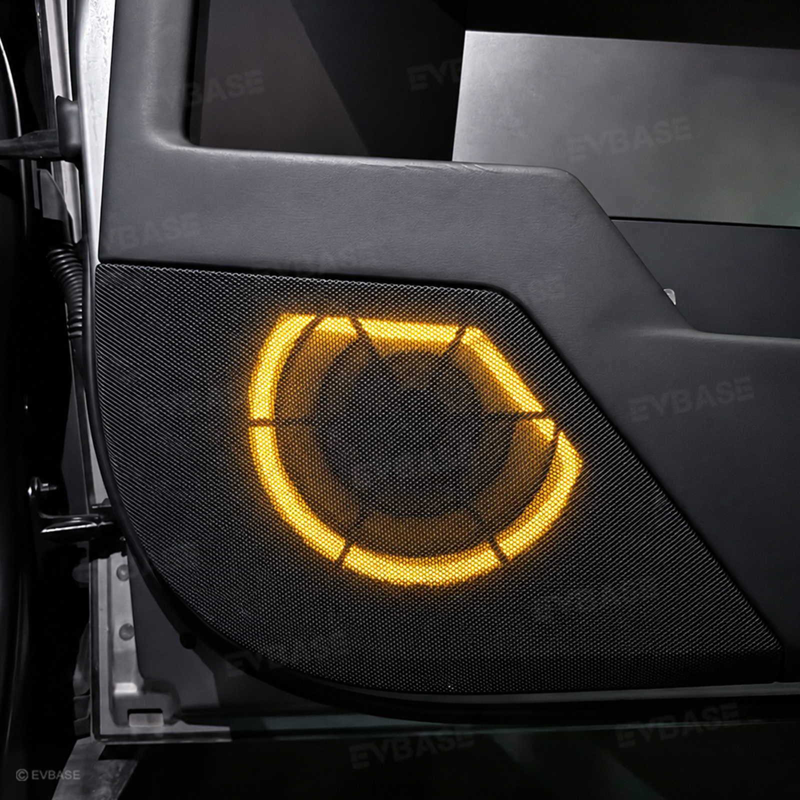 Cybertruck Interior Ambient Lighting Kit RGB Streamer Lights LED Interior Light Strips Multi-Zone Lighting Upgrade System with Factory Screen Control