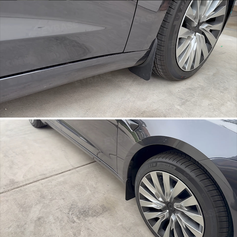 Model 3 Highland OEM Mud Flaps Splash Guards Mudguards Fender 4PCS for Tesla
