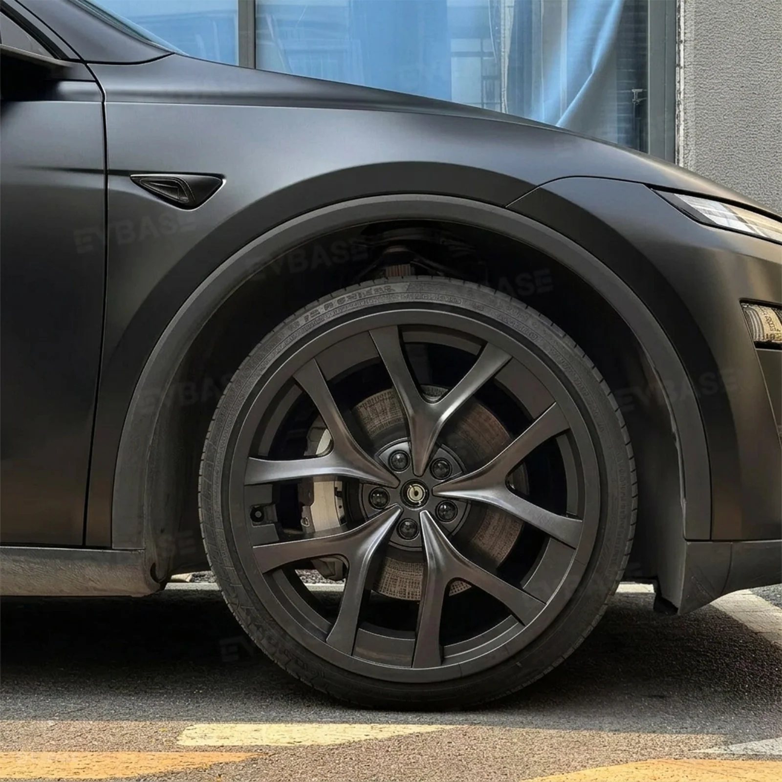 Model Y Juniper Performance Wheel Rim Protector 21 Inch Rimcase Curb Rash Protection for Tesla 4PCS