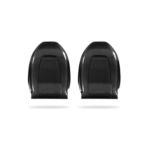 Tesla Real Carbon Fiber Backseat Cover Model 3 Y Genuine Carbon Fiber Full Seat Back Replacements